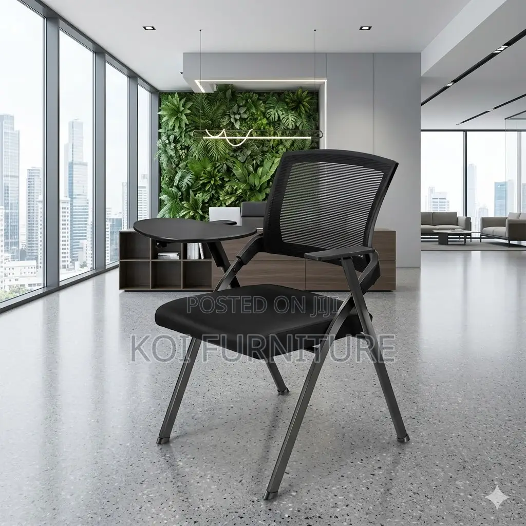 Office Chairs; Black Home School Chair With Pad
