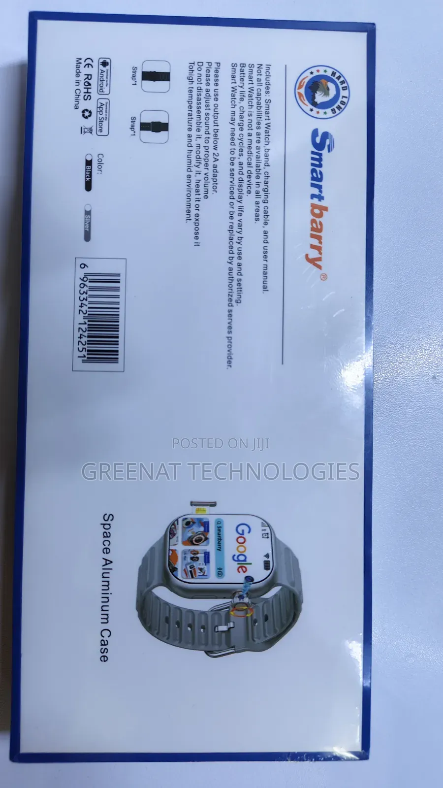 Smart Barry C95 5g Sim Android Smart Watch