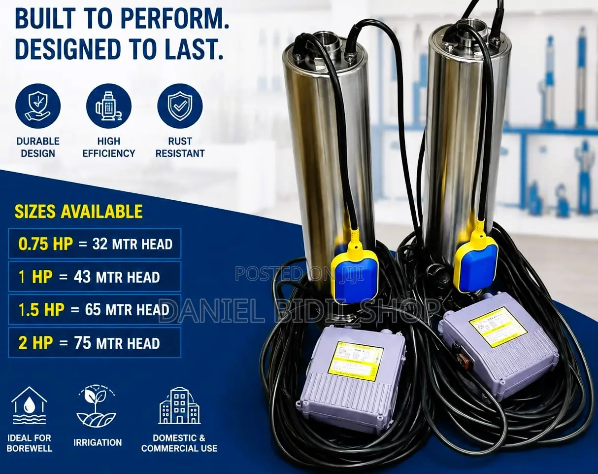 Canam Submersible Pump 0.75 Hp