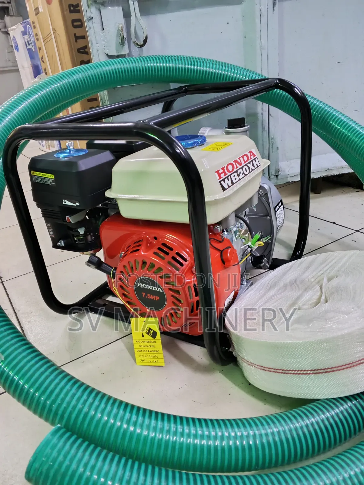 Heavy Duty Combo 2" 7.5hp Honda Petrol Water Pump