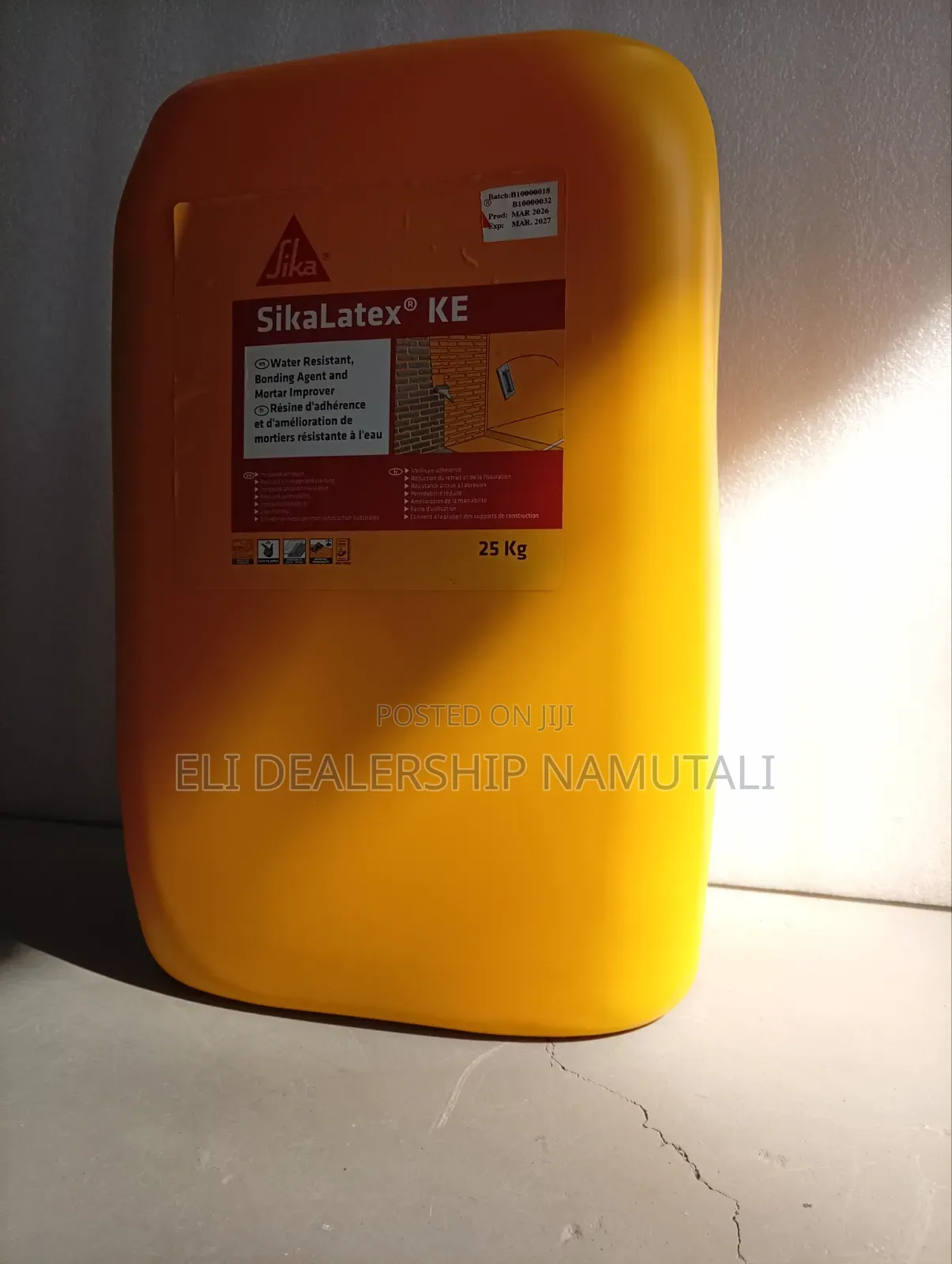 Sikalatex Ke 25kg Water-Resistant Bonding Agent Mortar Additive