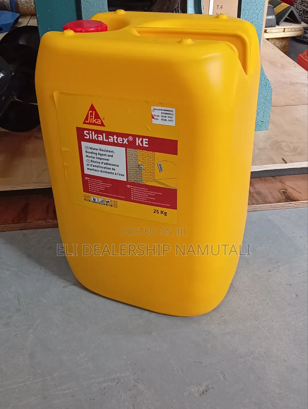 Sikalatex Ke Waterproof Bonding Agent for Construction Projects