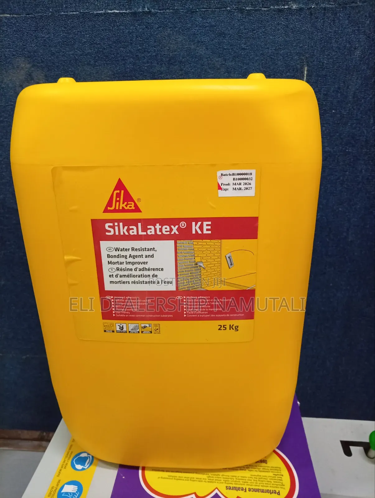 Sikalatex Ke High-Adhesion Bonding Agent for Concrete Works