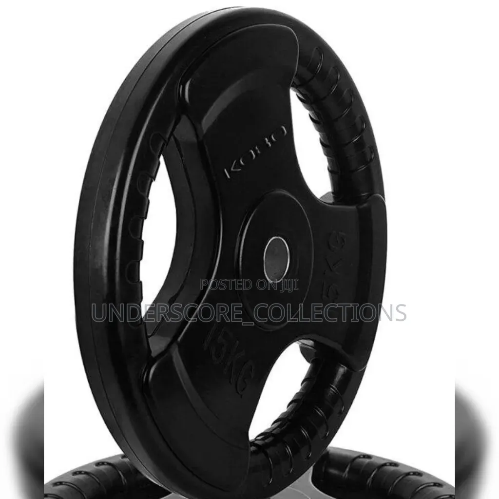 15kg Rubber Coated Weight Plates