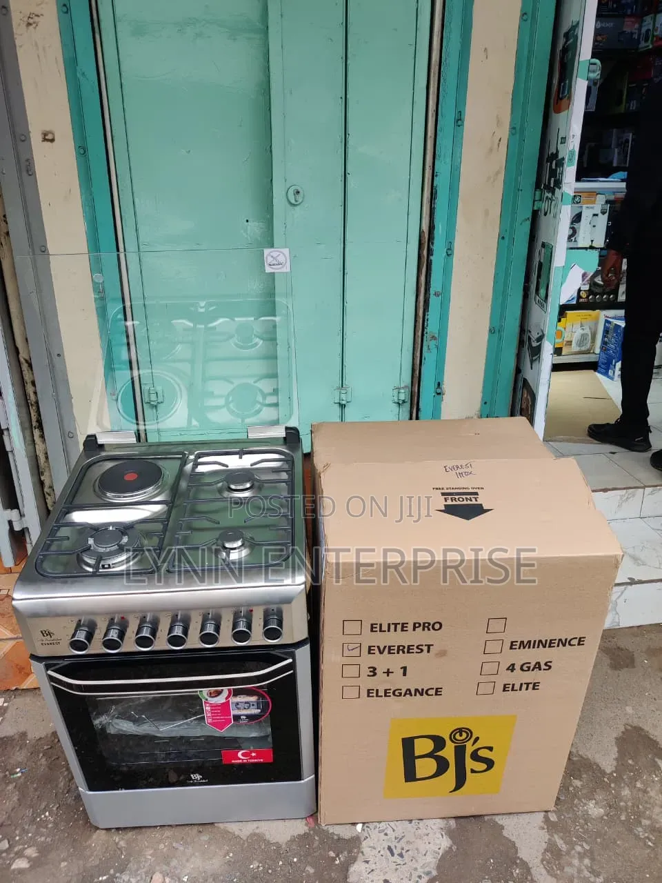 *Bjs Standing Cooker Everest Inox 60x60 3+1 Premium