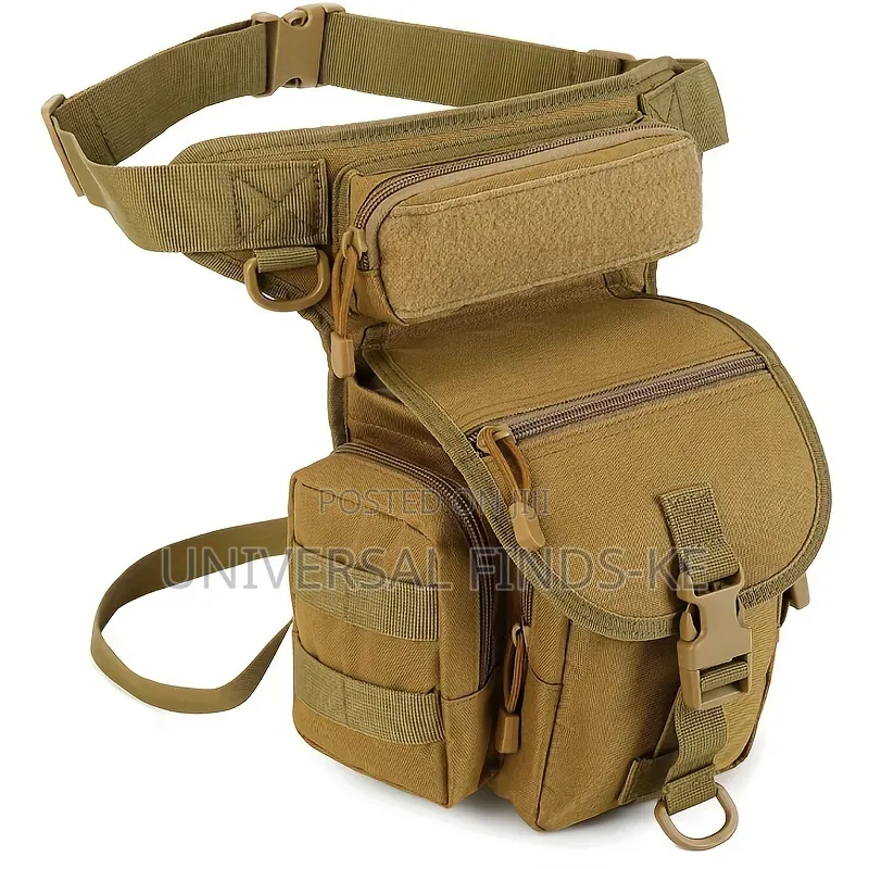 Tactical Thigh Drop Leg Bag – Military Style Multi-Pocket