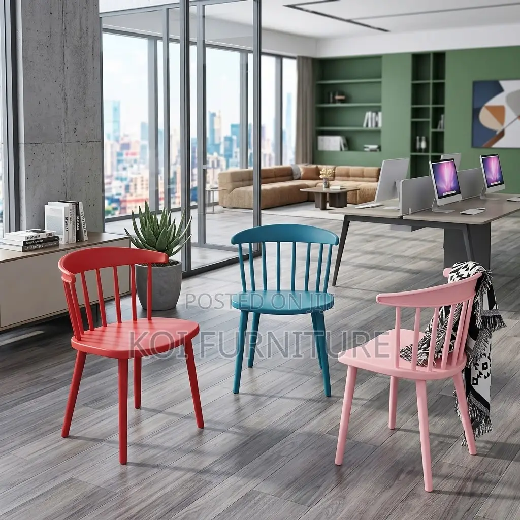 Dining Chairs; Plastic Balcony Dining Chair