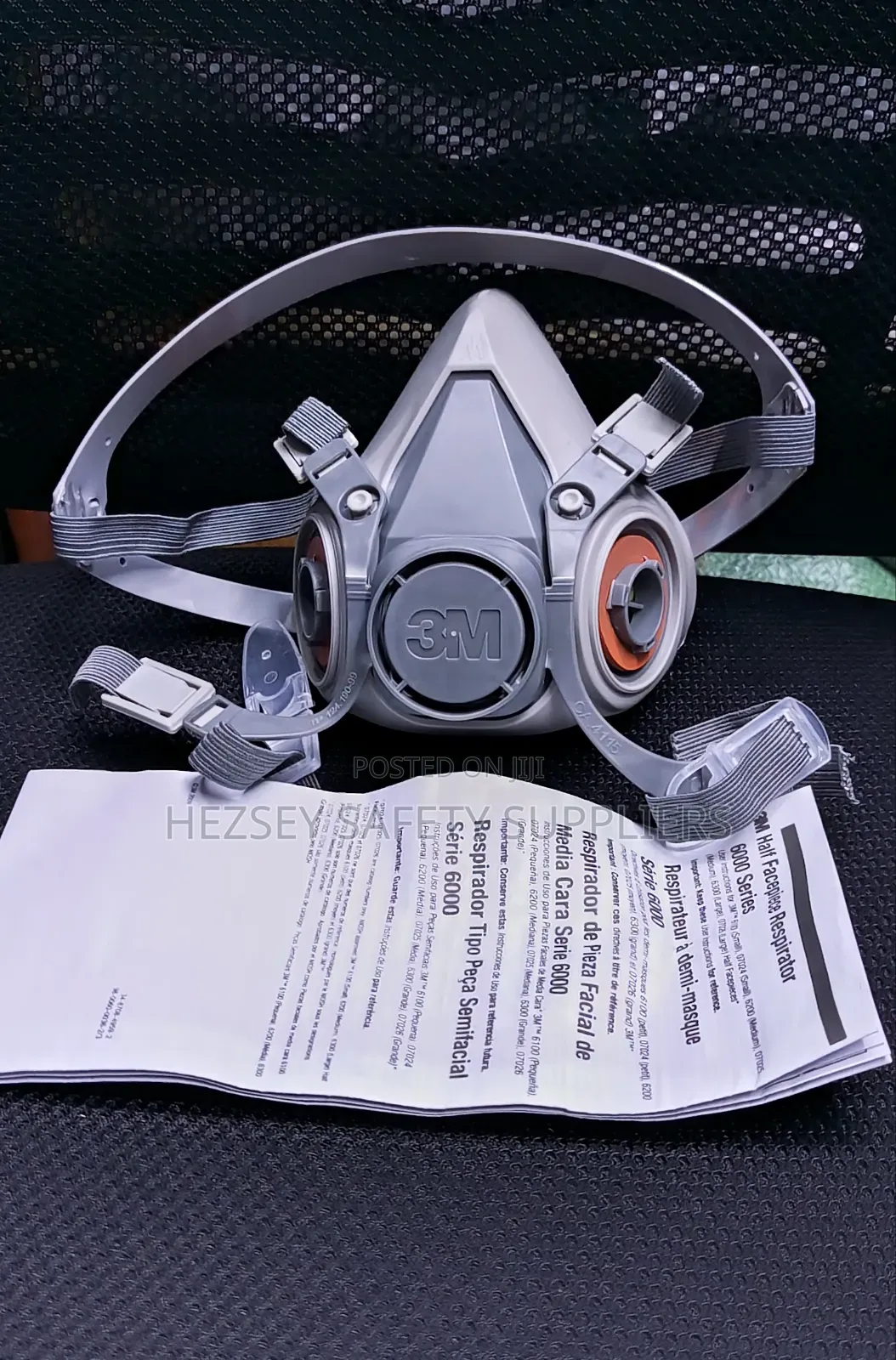 3m 6200 Half Face Respirator Mask