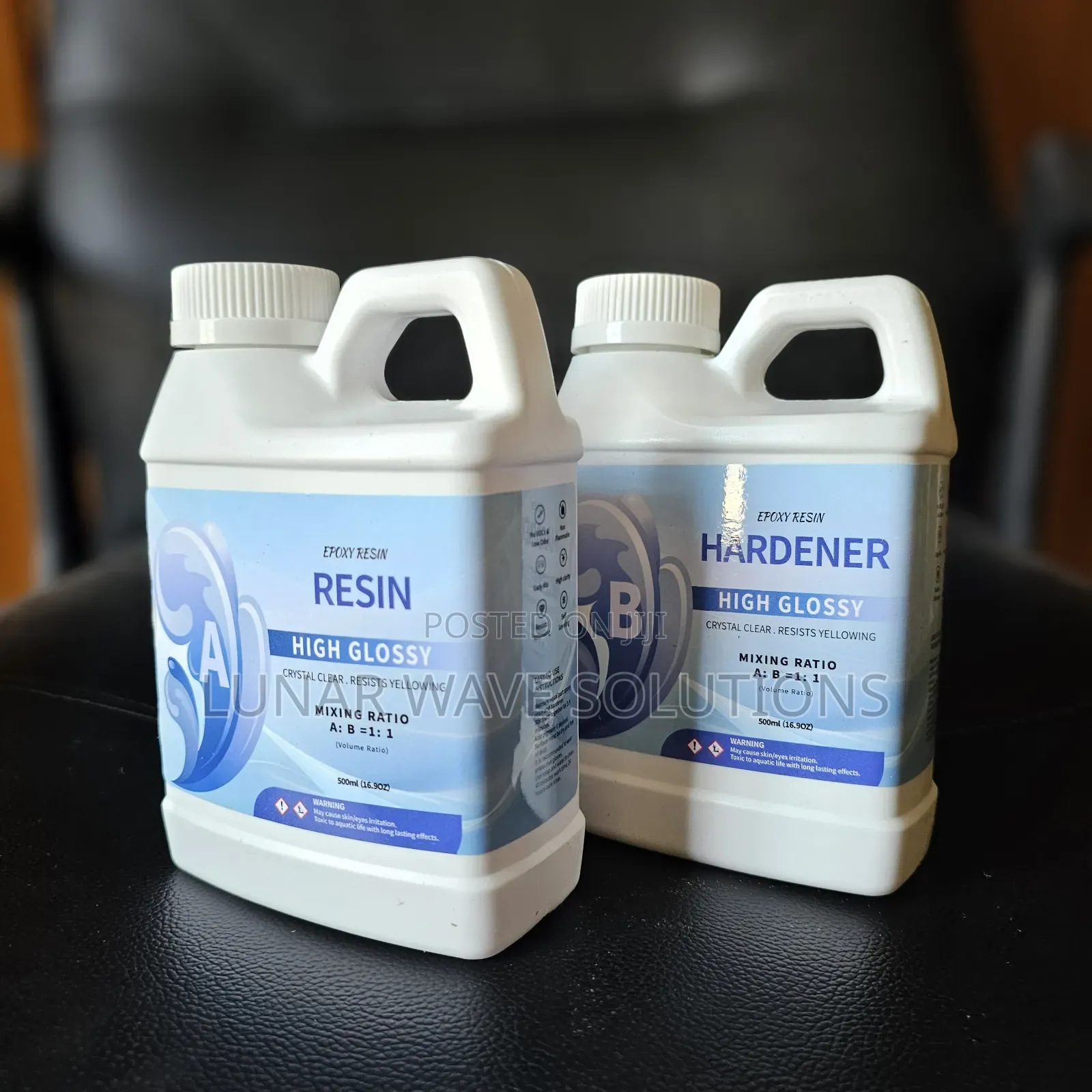 Clear Epoxy Resin and Accessories 1kg