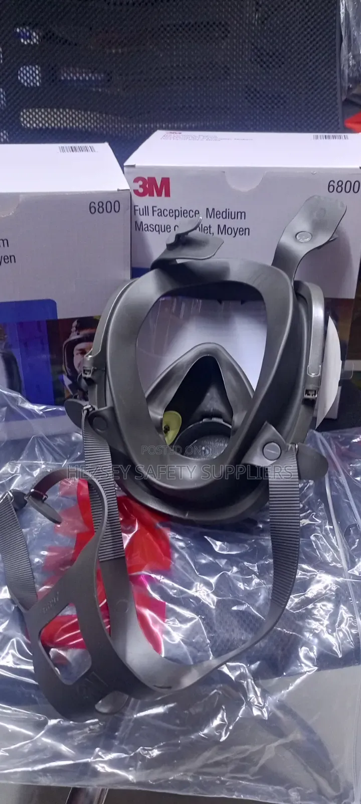3m 6800 Series Full Face Reusable Respirator Mask