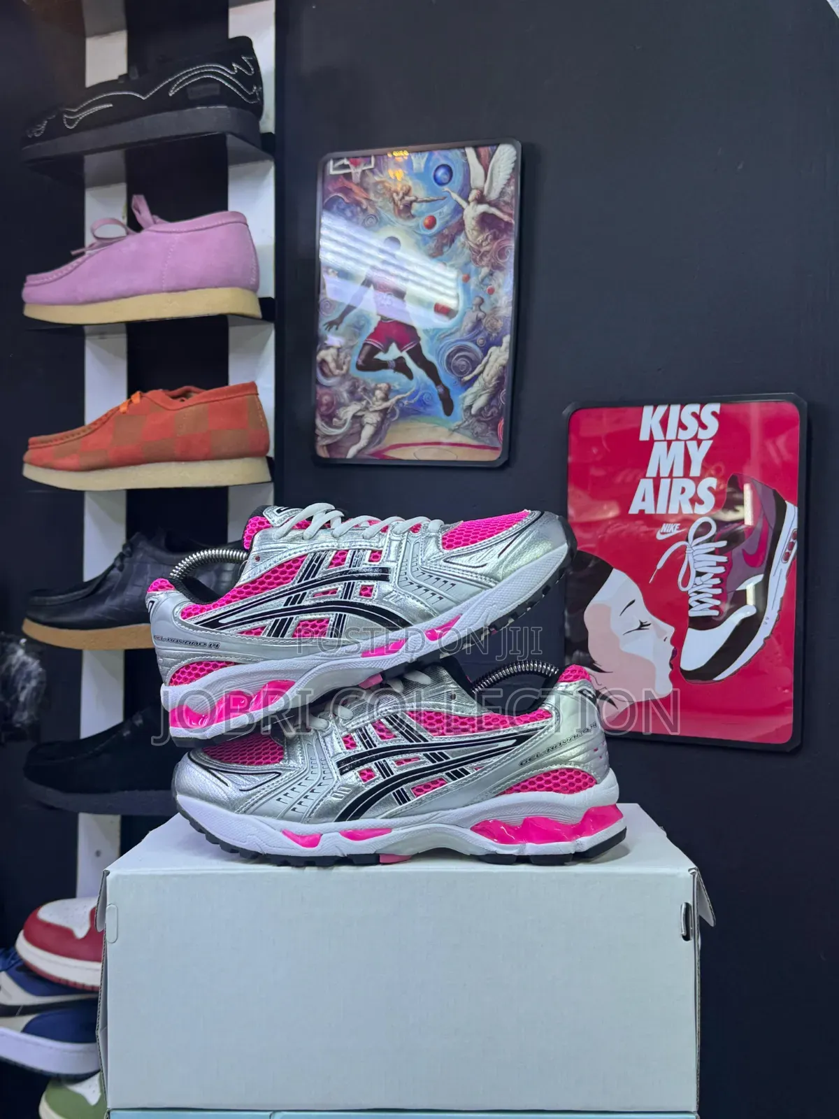 Asics Gel Kayano 14"Pink Glo/Black" Sneakers