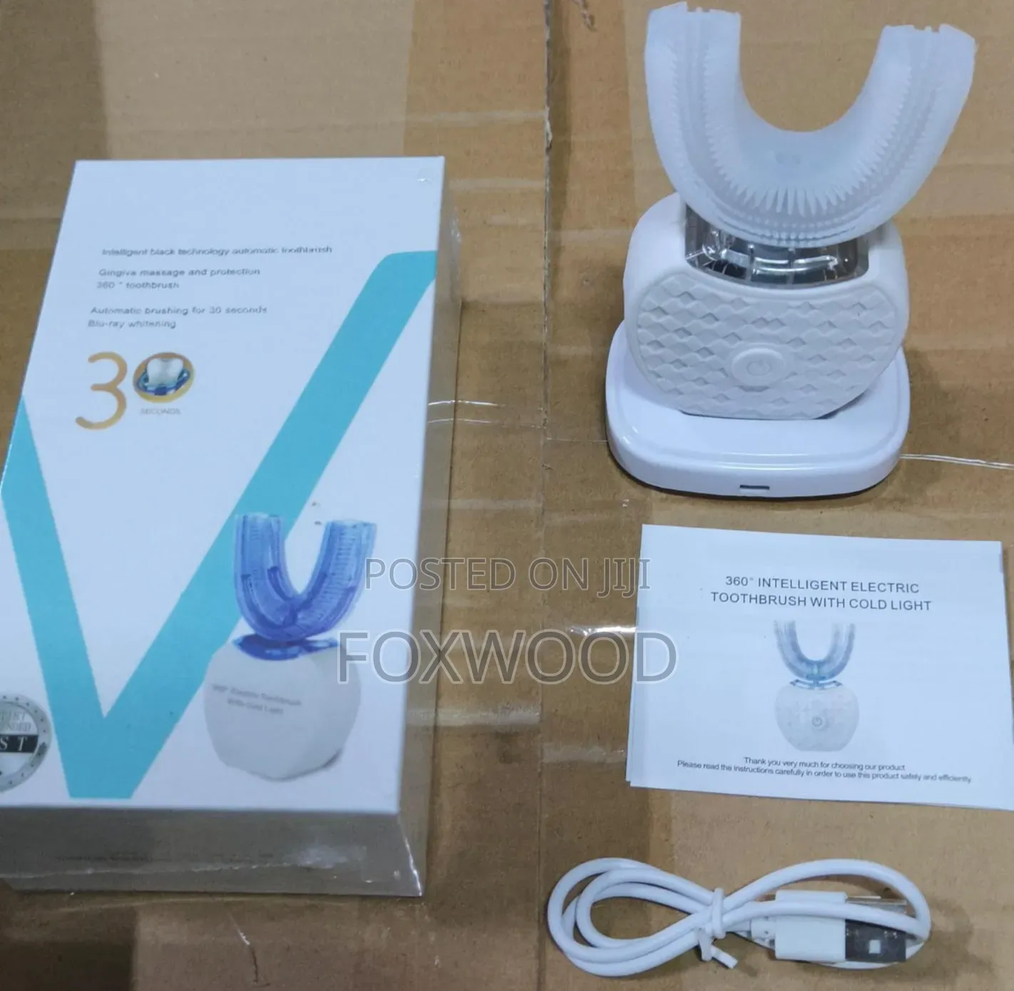 Automatic 360-Degree Whitening Electric Toothbrush