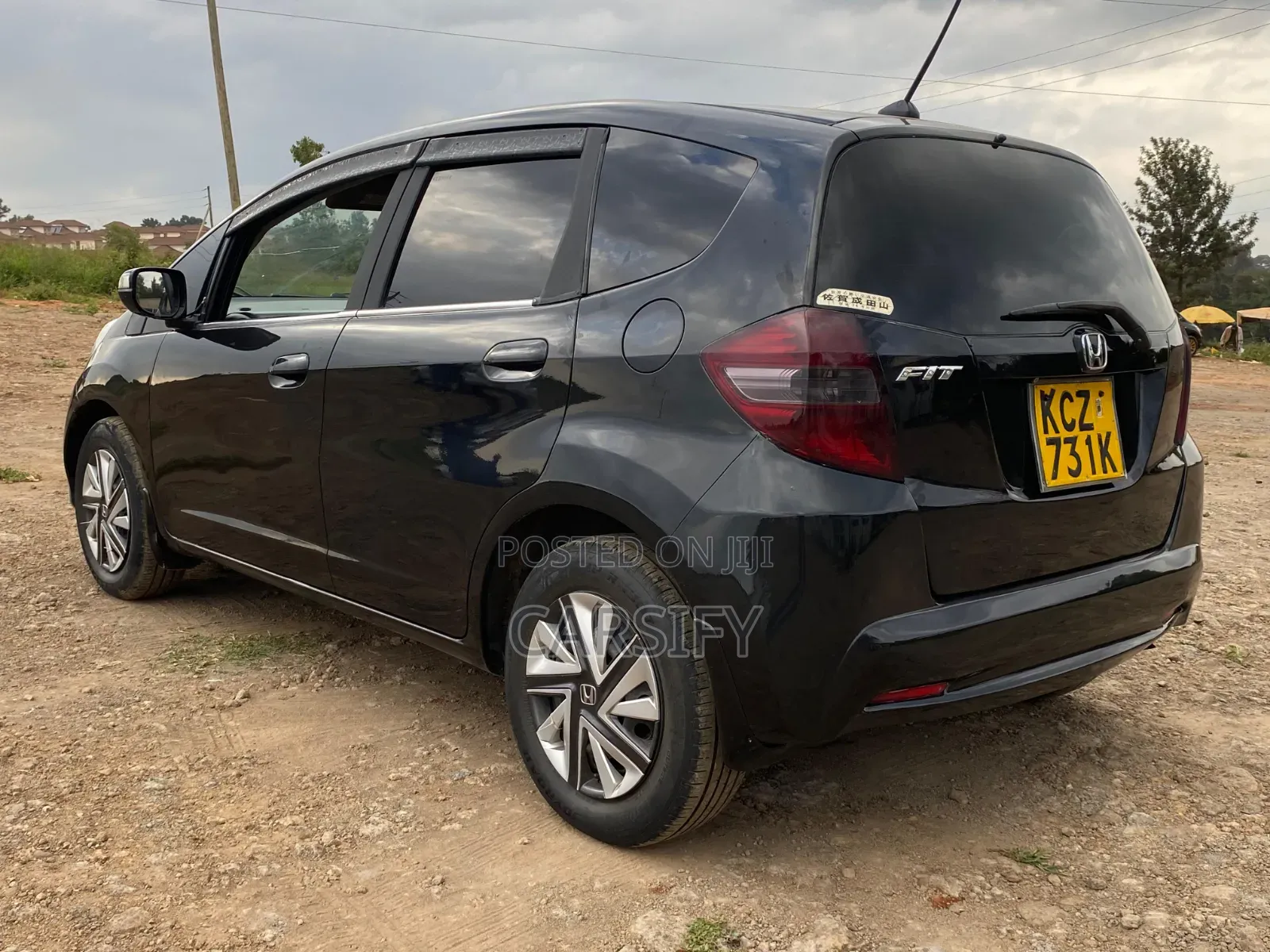 Honda Fit 2012 Black