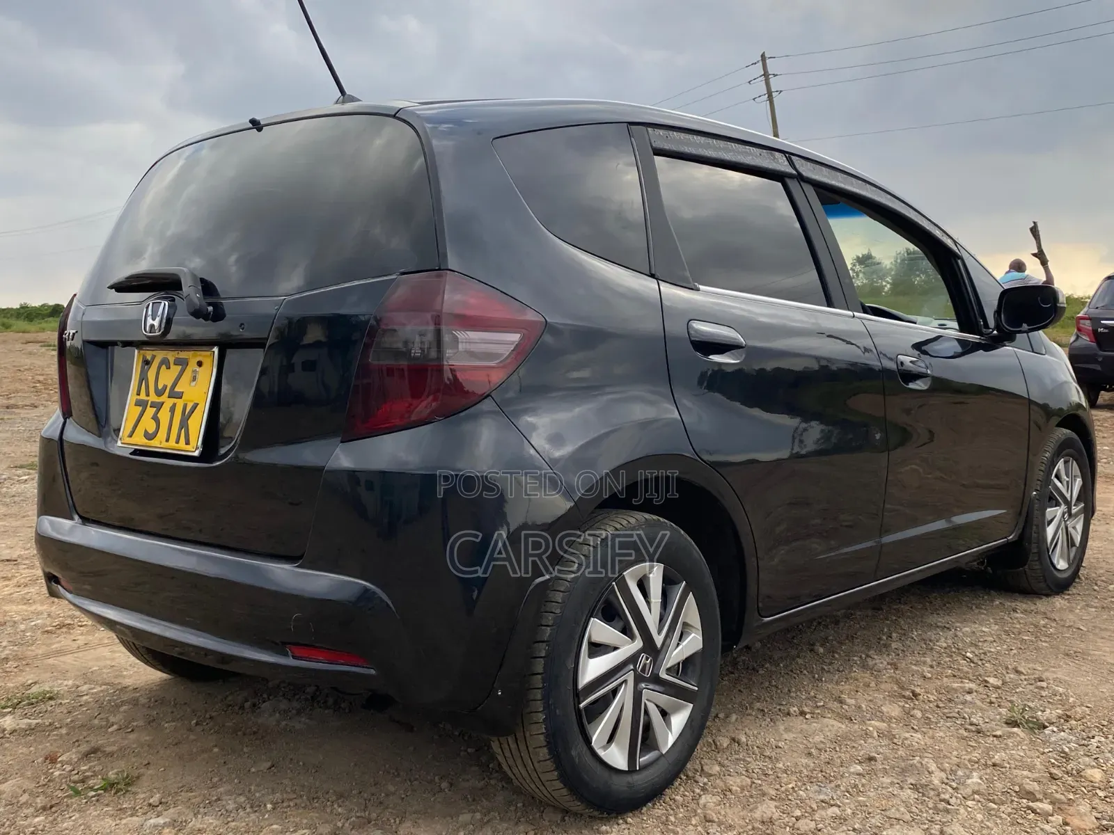 Honda Fit 2012 Black
