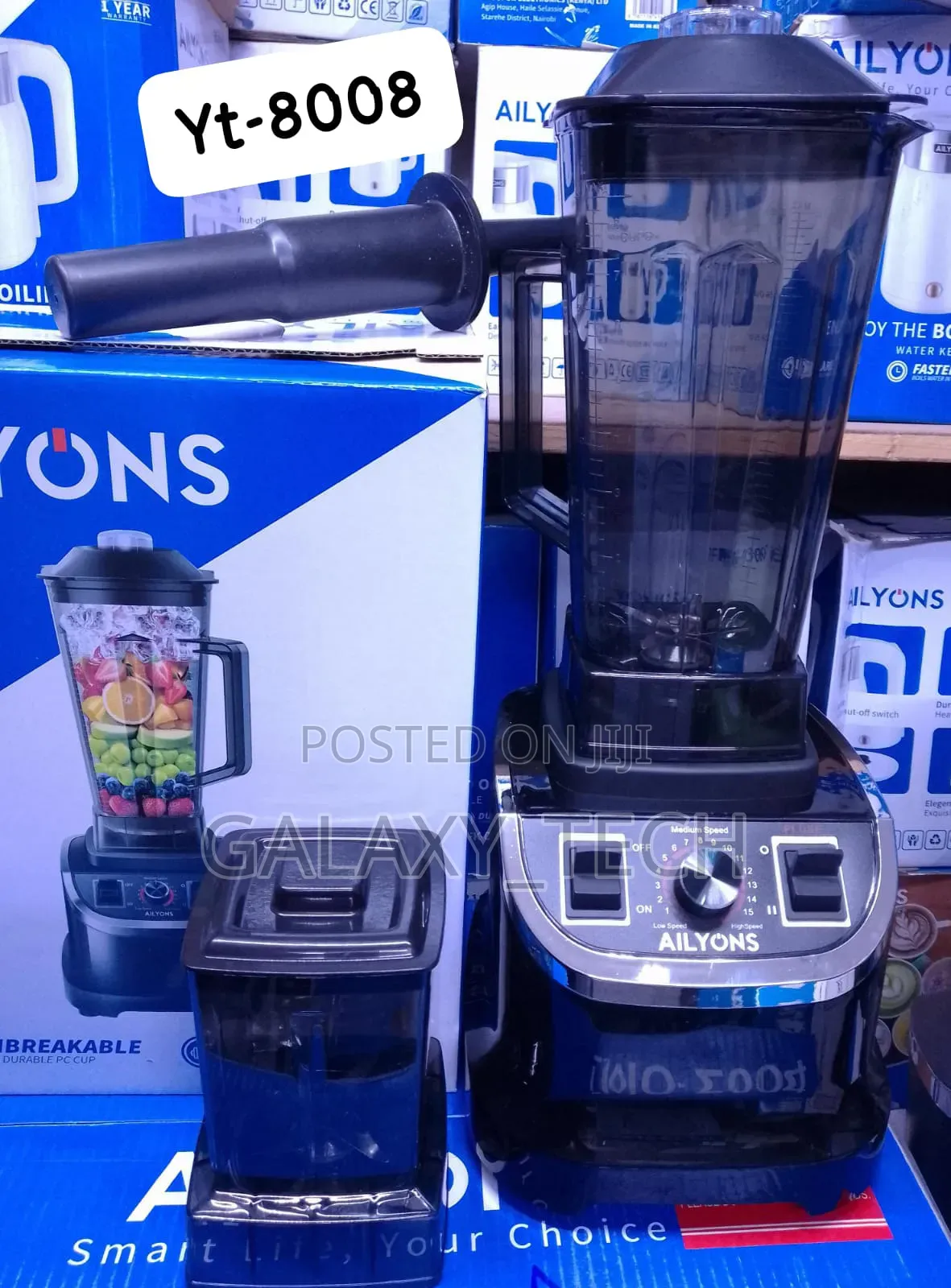 Ailyons 2 in 1 Commercial Blenders(2.0l)