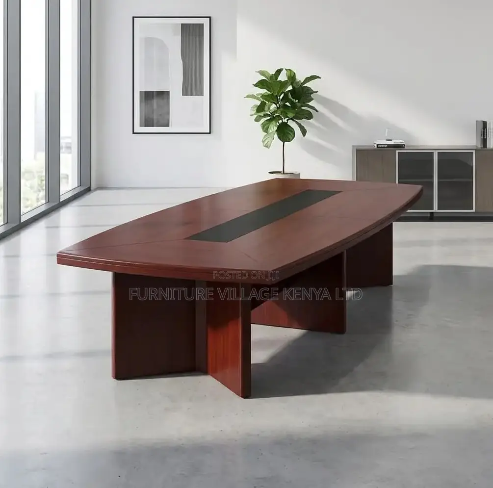 3m Modern Mahogany Conference Table