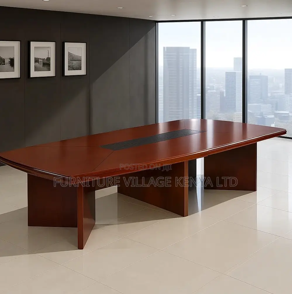 3m Modern Mahogany Conference Table