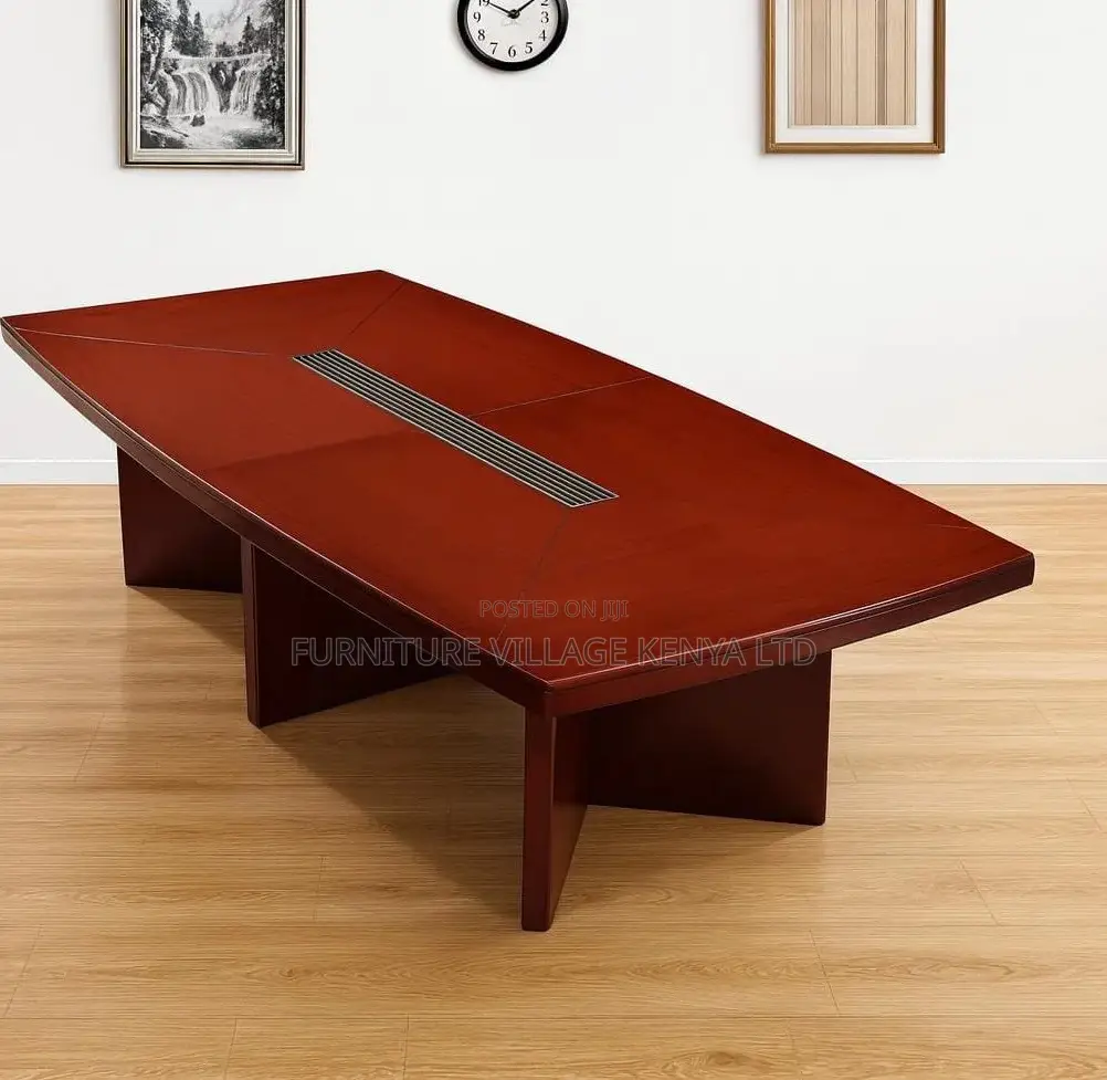 3m Modern Mahogany Conference Table