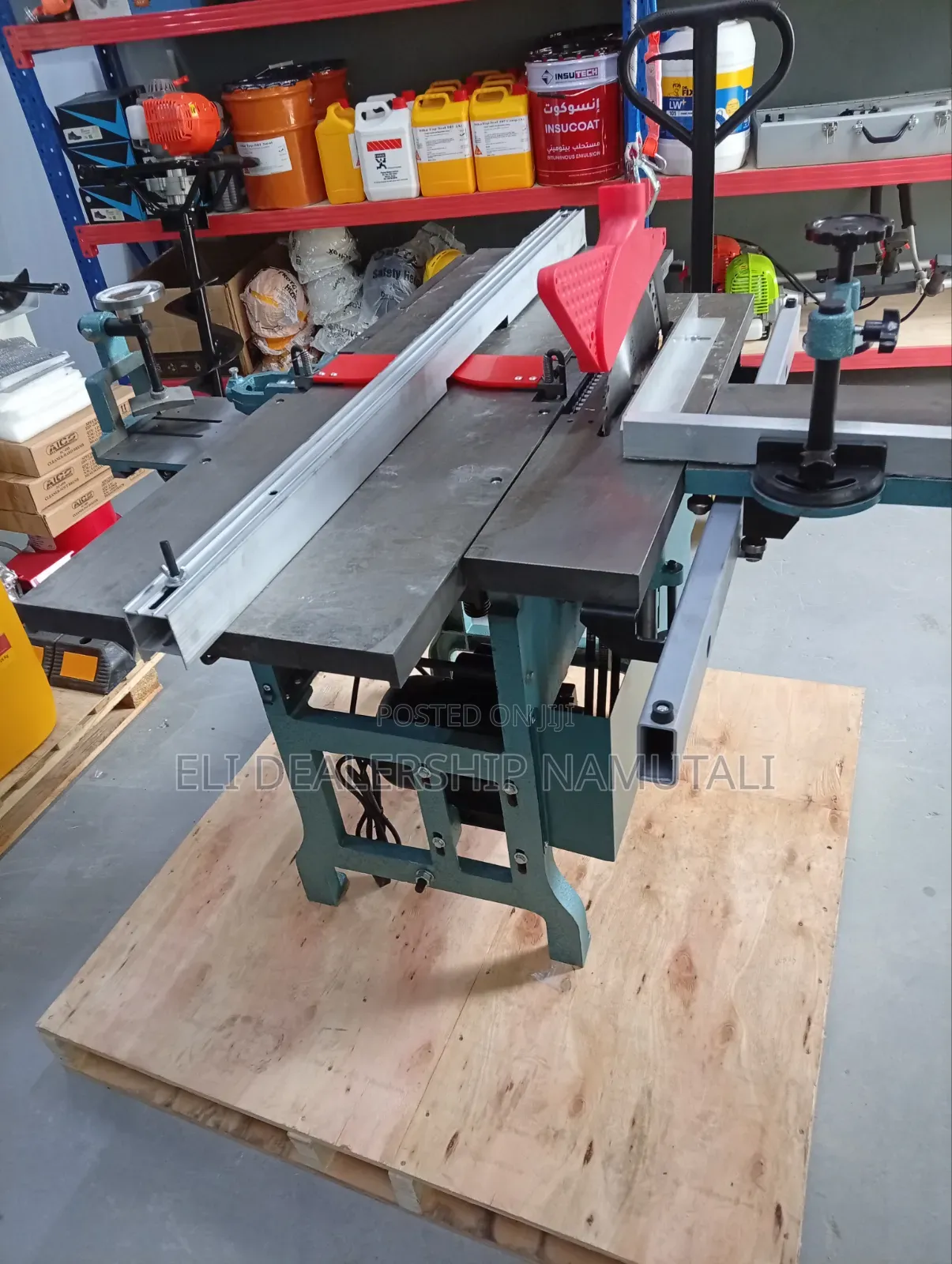 Industrial 4-in-1 Woodworking Machine Lida Ml393a Model