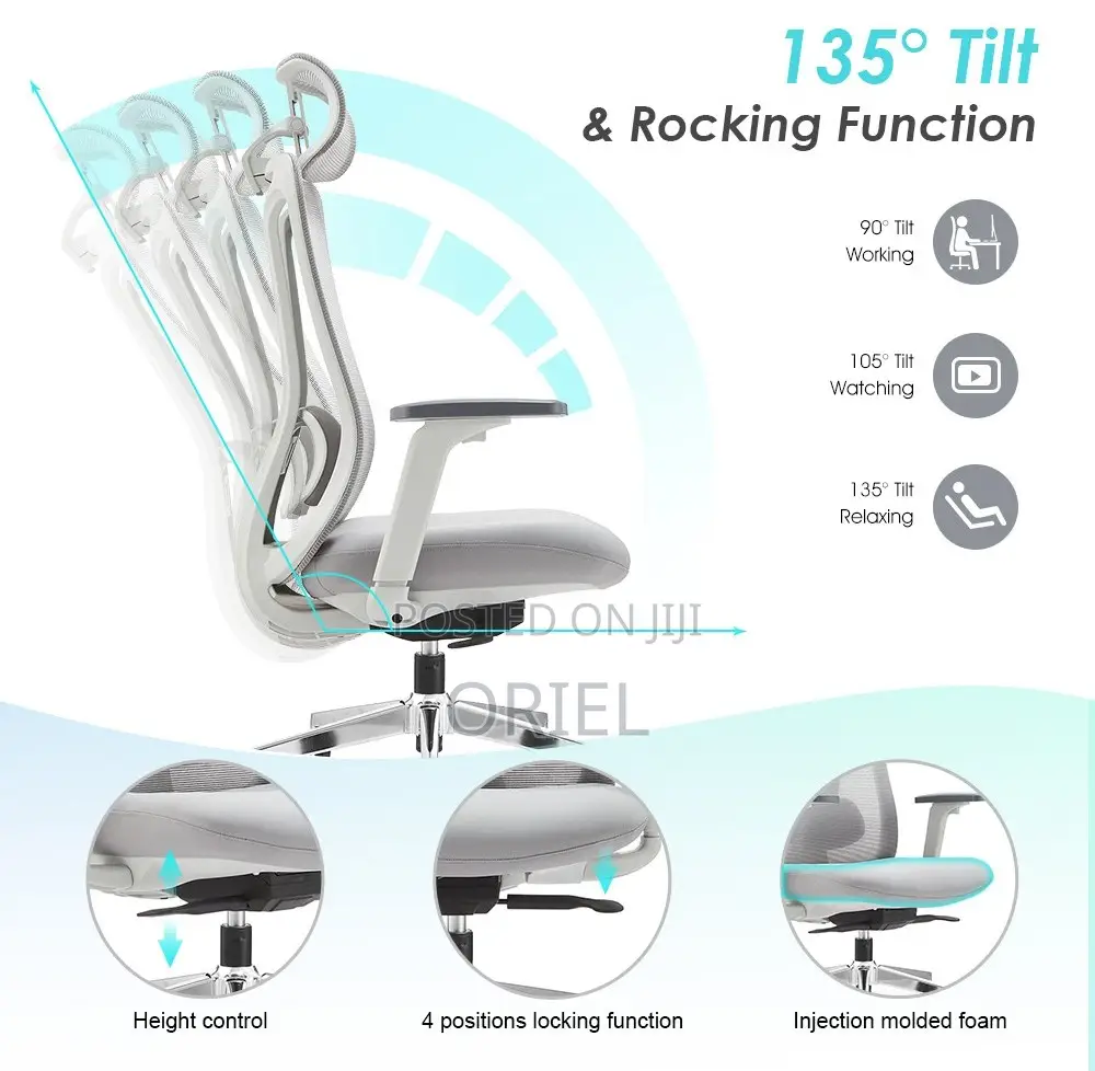 Office Chair : Ergonomic Mesh Chair