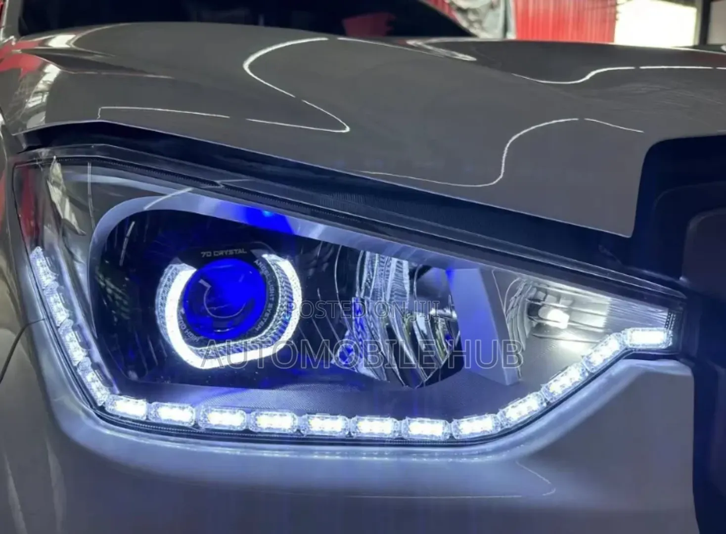 Car DRL Crystal Lights | Led Daytime Running Lights Universal