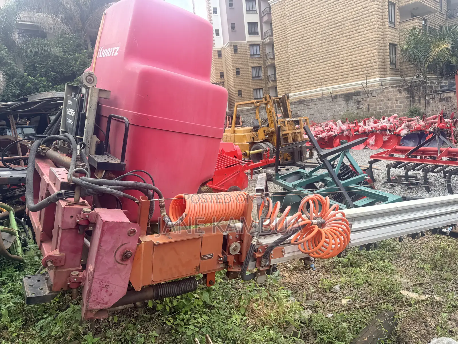 Boom Sprayer Ex Japan 1200litres