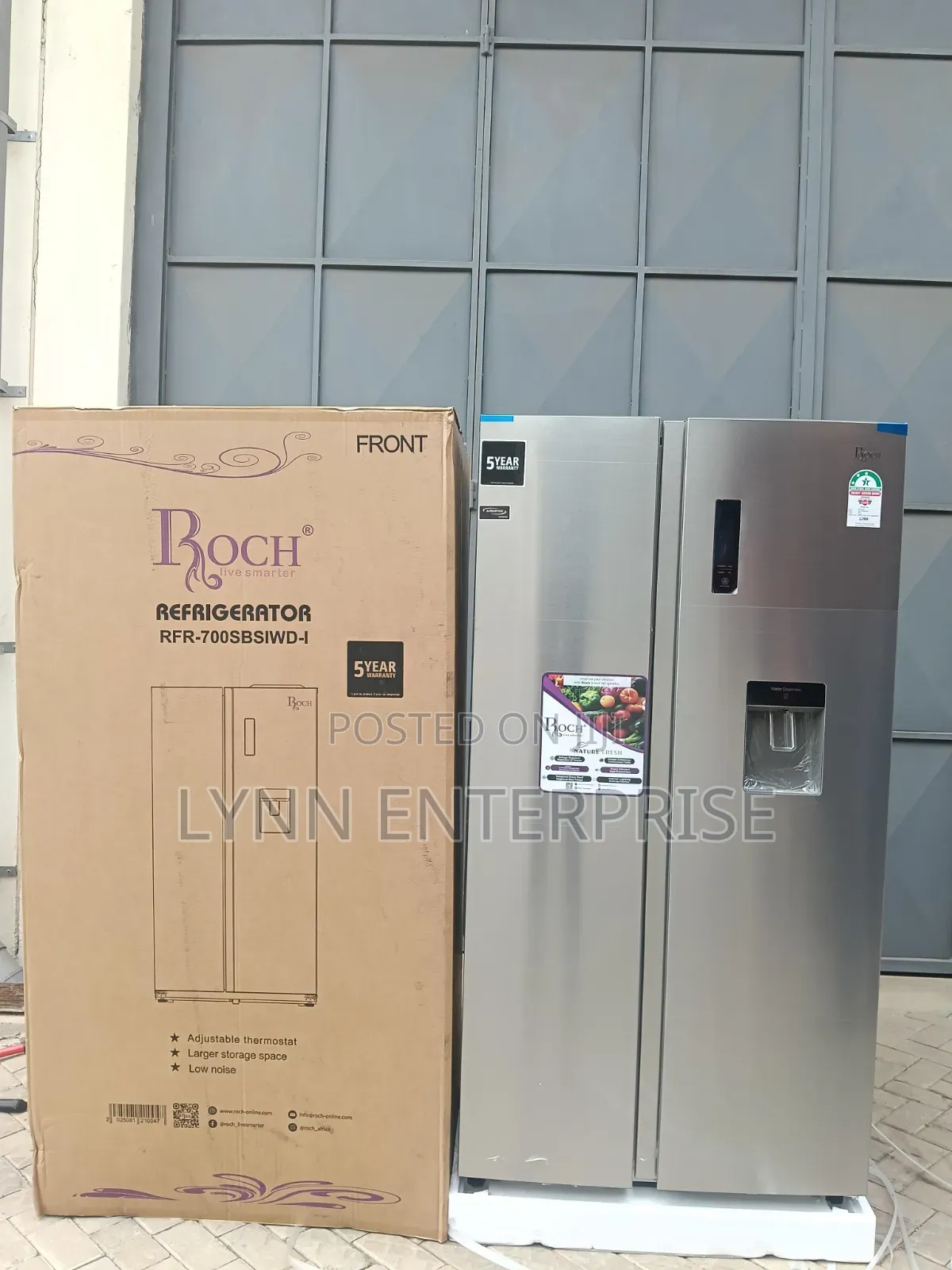 Roch Side by Side 559 Litres Arfr-700sbw-B