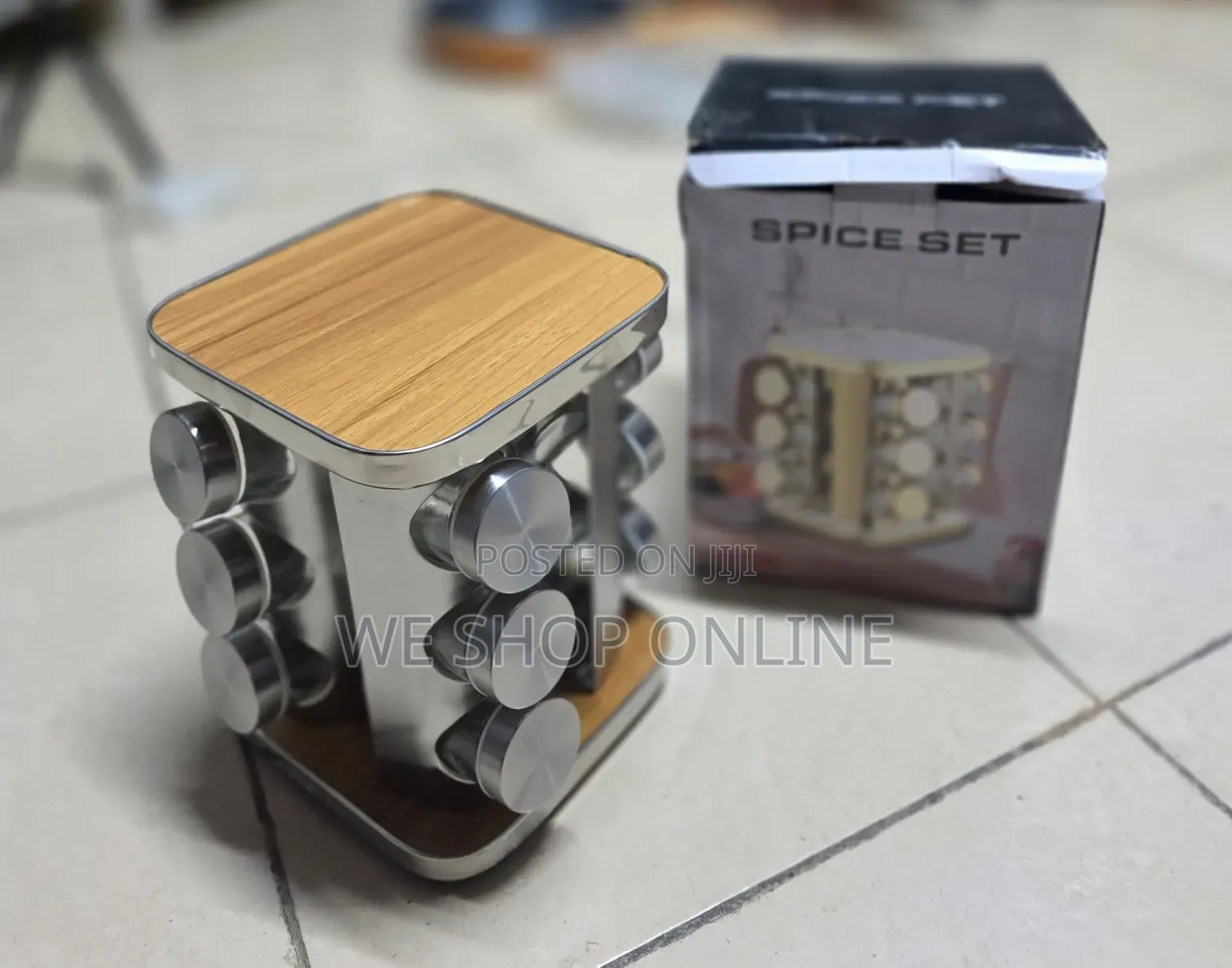 Wooden Spice Rack