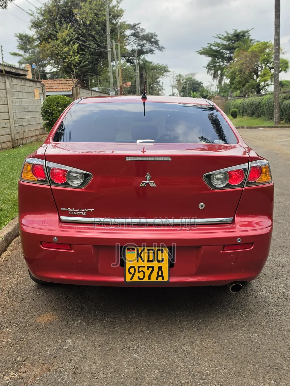 Mitsubishi Galant 2014 Burgundy