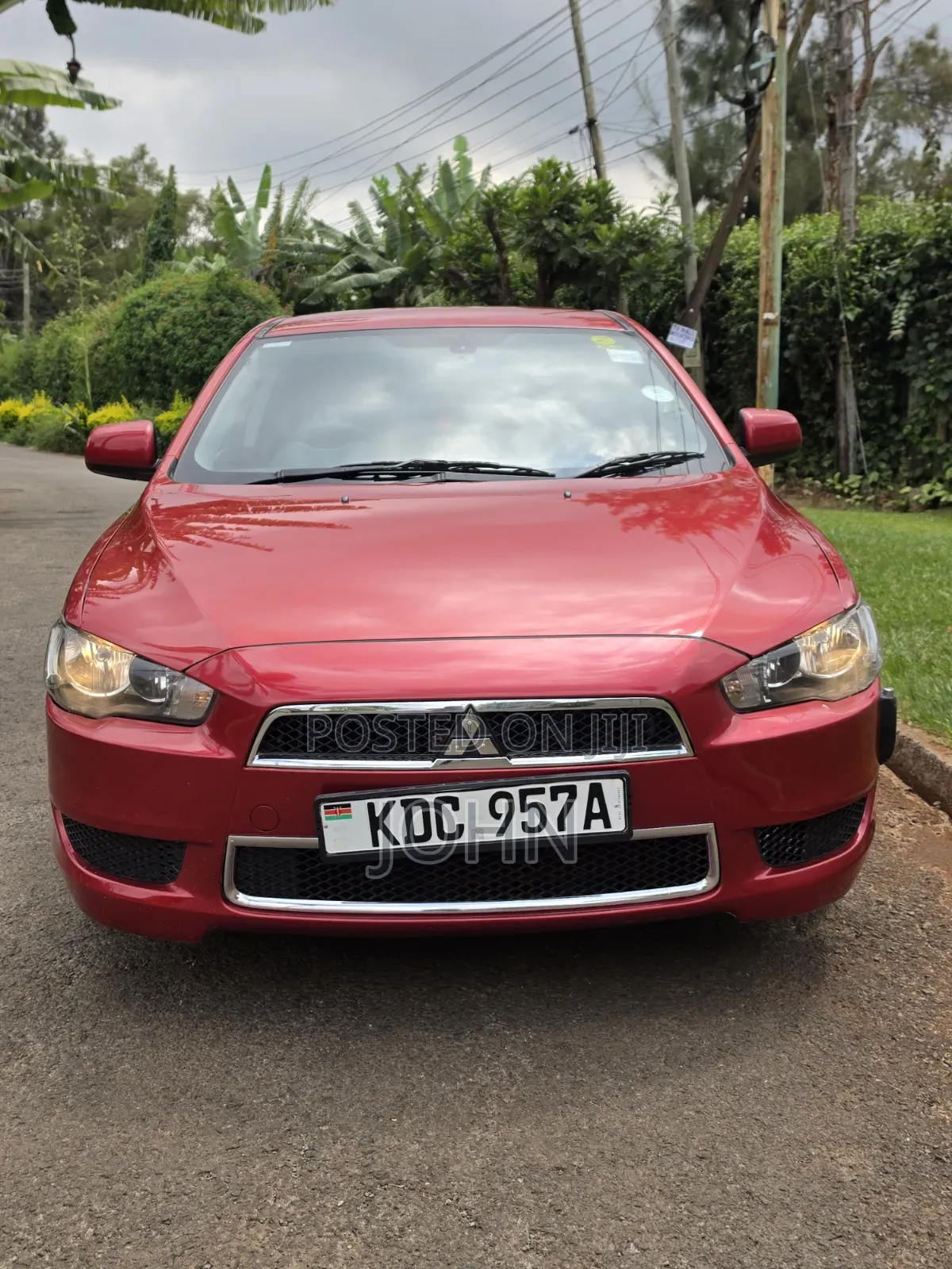 Mitsubishi Galant 2014 Burgundy