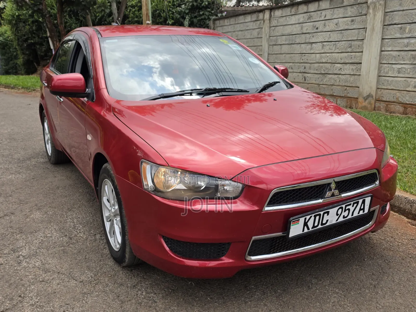 Mitsubishi Galant 2014 Burgundy