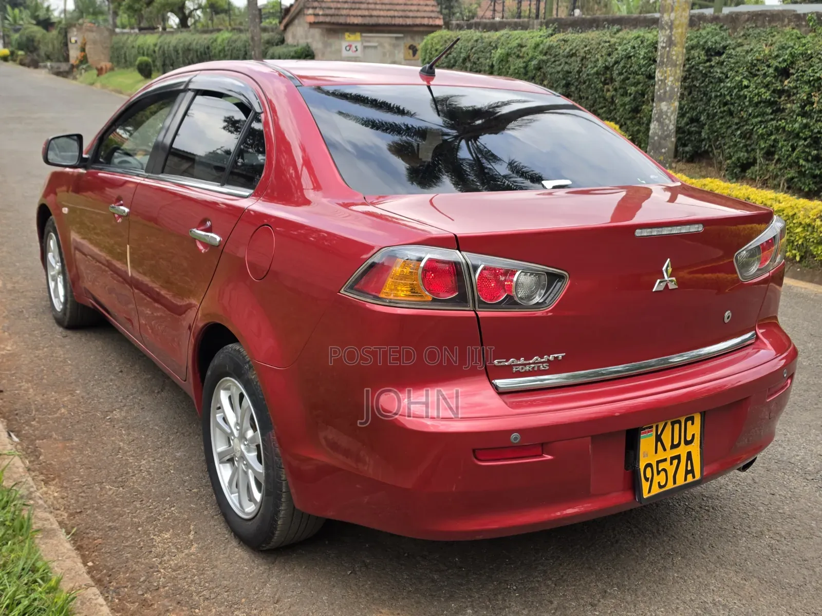 Mitsubishi Galant 2014 Burgundy