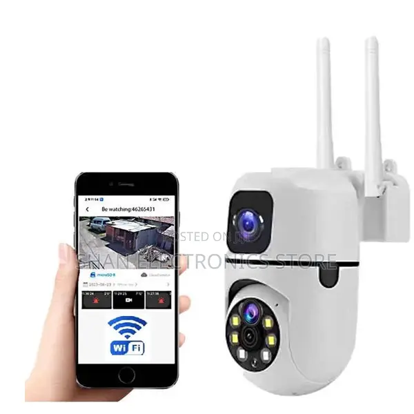 V380 Duallens Full Hd Security Wireless Outdoor CCTV PTZ Two-Way Audio