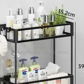 Bathroom Organizer Over the Toilet Storage Cabinet,