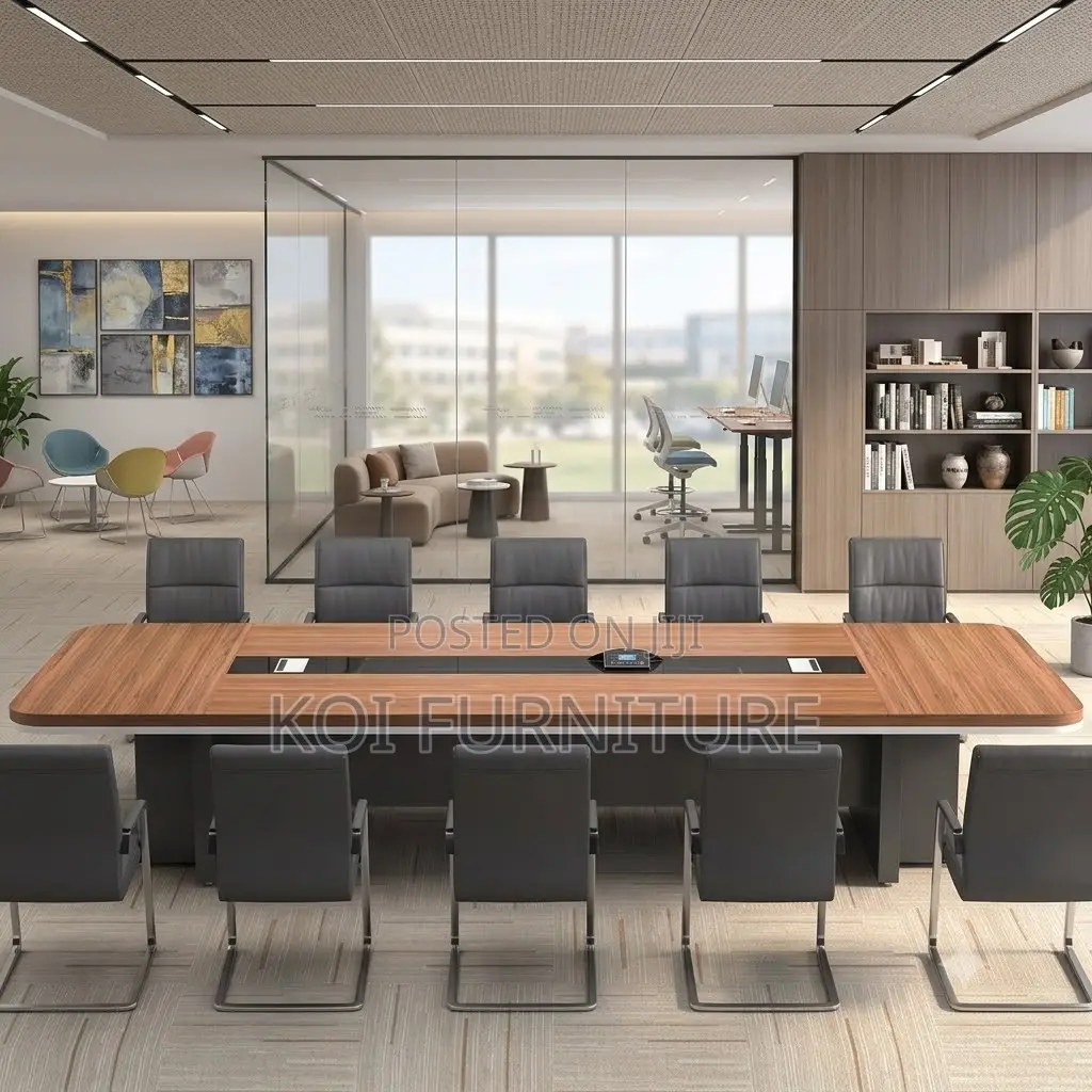 Boardroom Table; 2.4 Meters Conference Room Boardroom Table