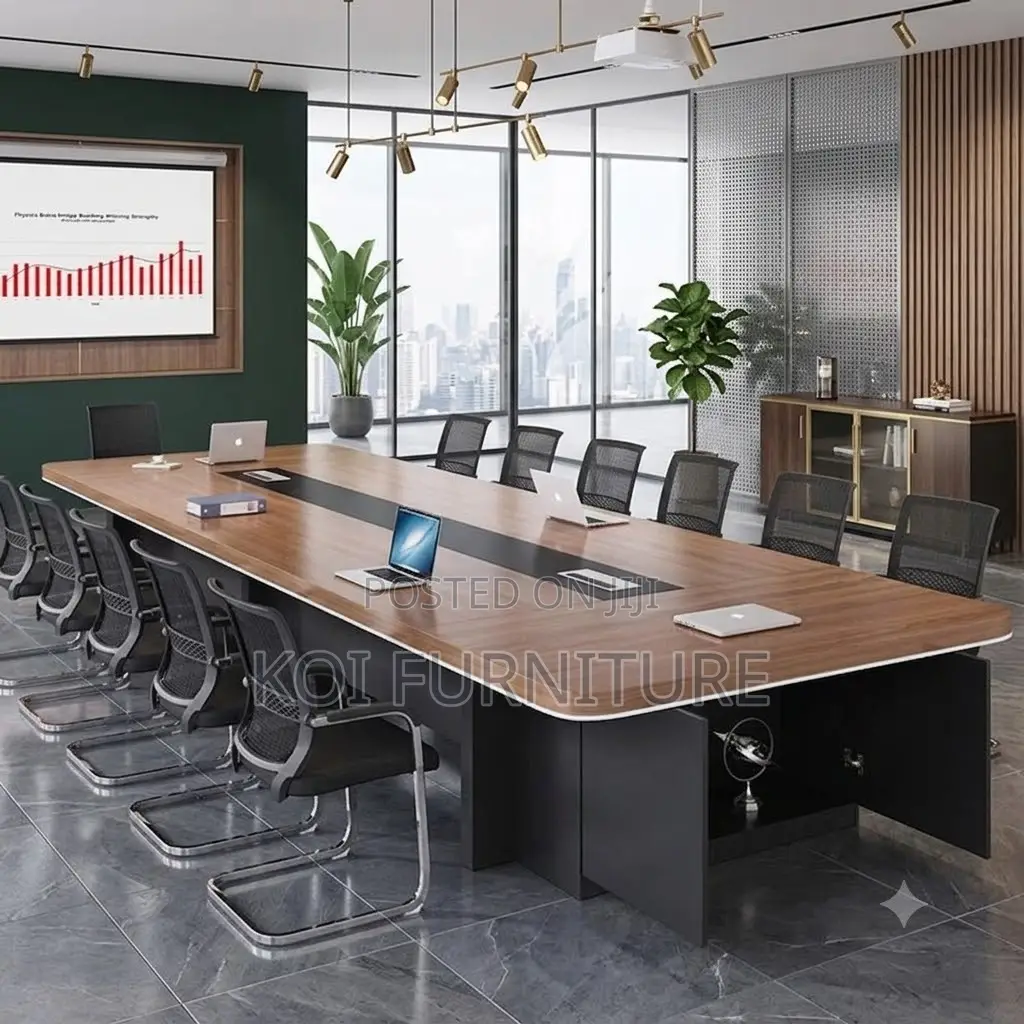 Boardroom Table; 2.4 Meters Conference Room Boardroom Table