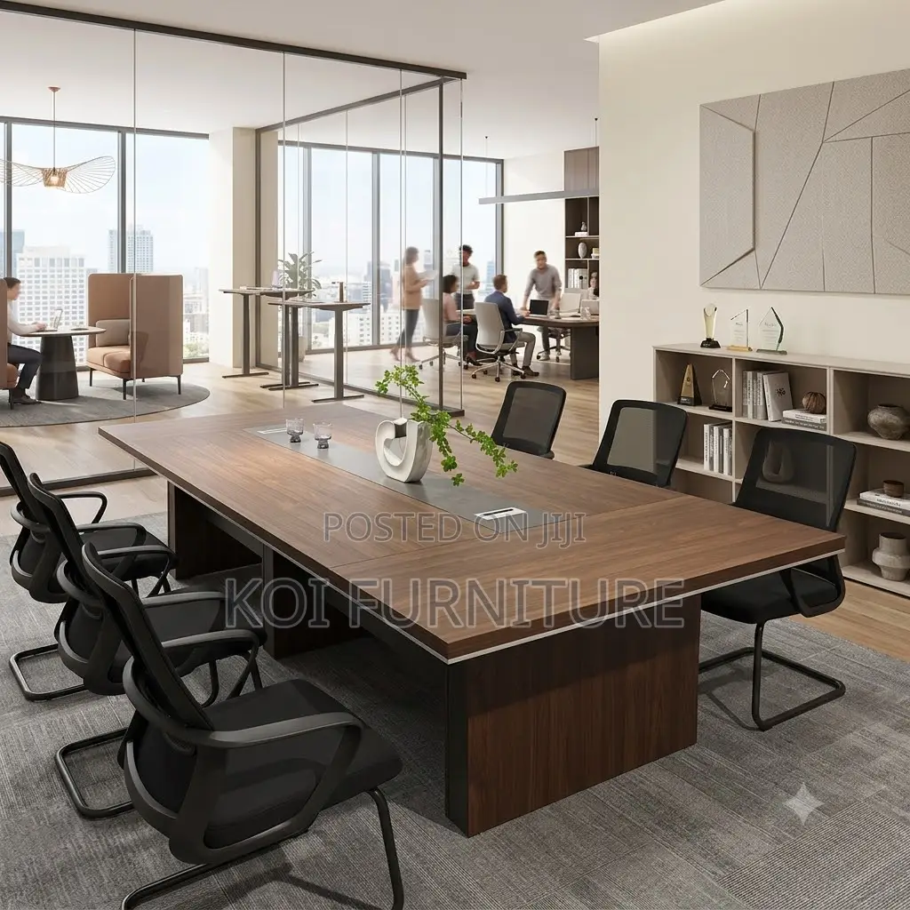 Boardroom Table; 2.4 Meters Conference Room Boardroom Table