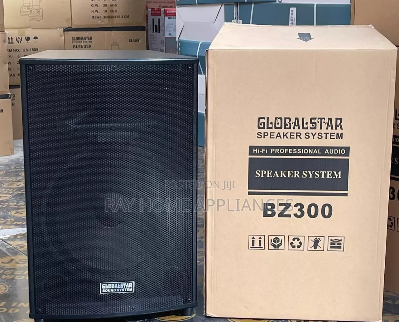 Globalstar Bz300 15inches No Amplifire Speaker System