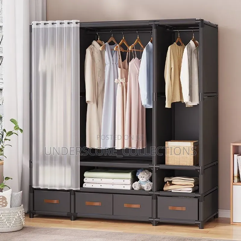 Heavy Duty Metallic Wardrobe