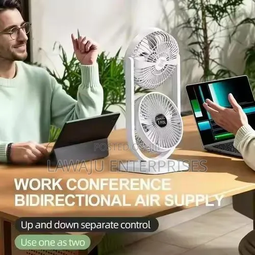 2 in 1 Desktop Fan