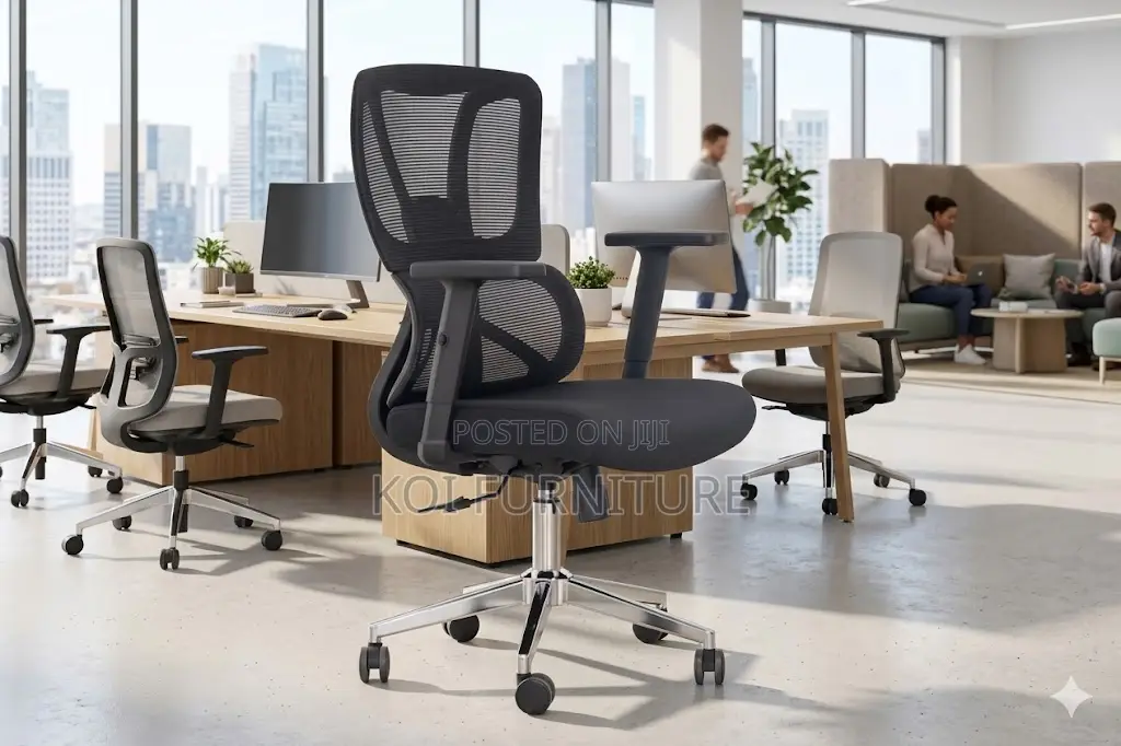 Office Chairs; Ergonomic Brixton (Ht-335b) – Low Backrest Office Chair