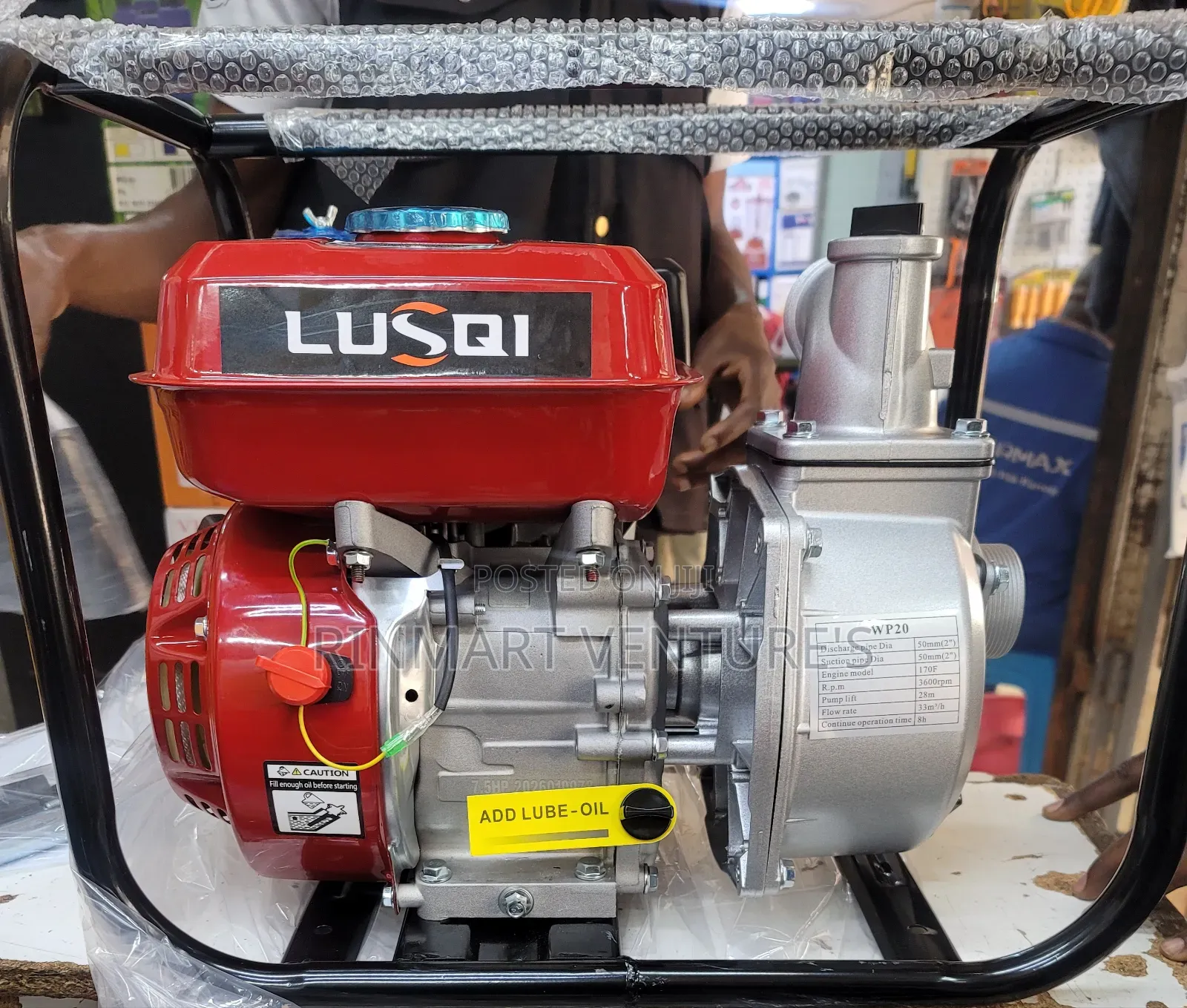 Lusqui Water Pump/Gasoline Water Pump