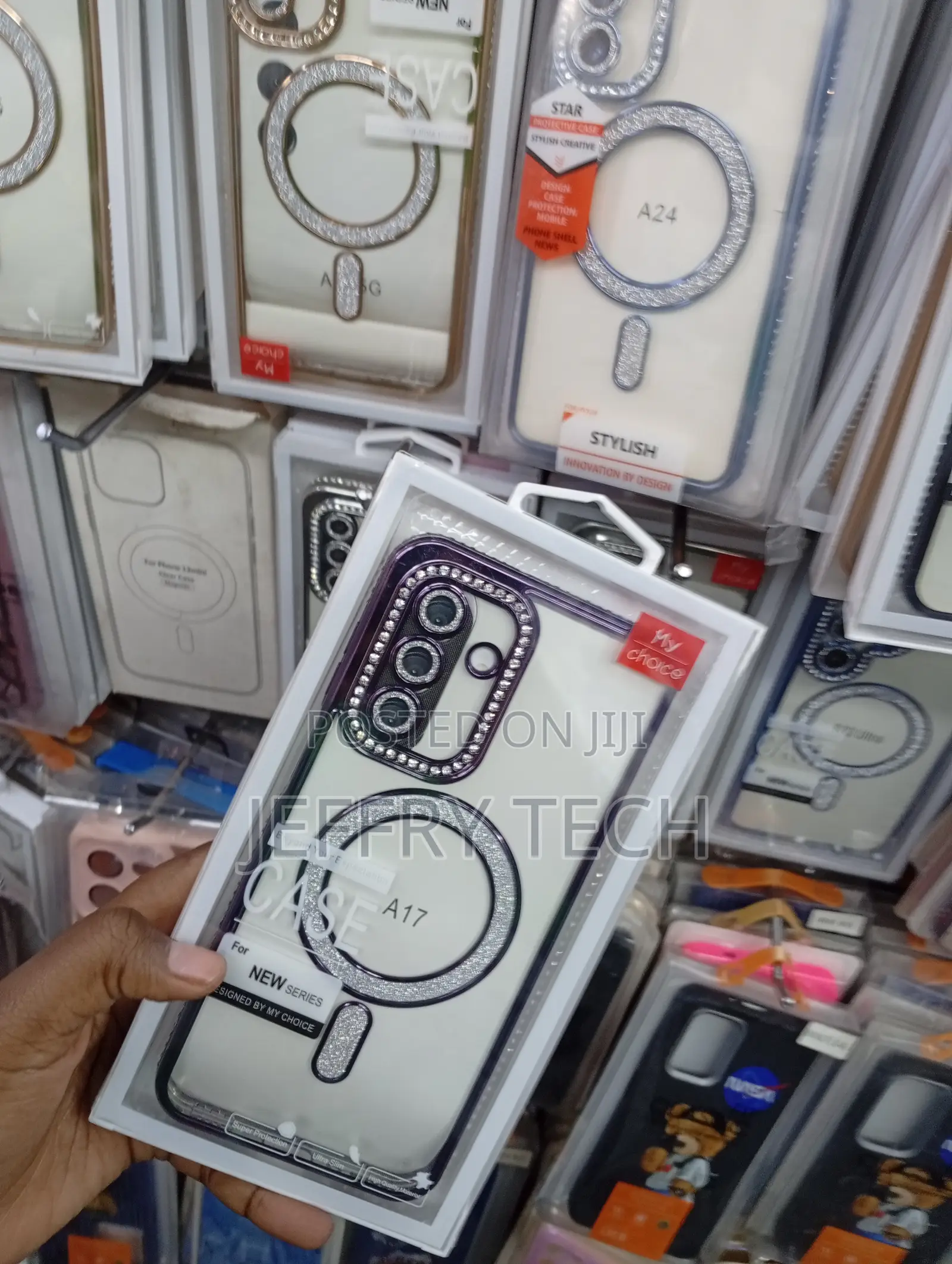 Samsung Galaxy A17transparent Backplate Case
