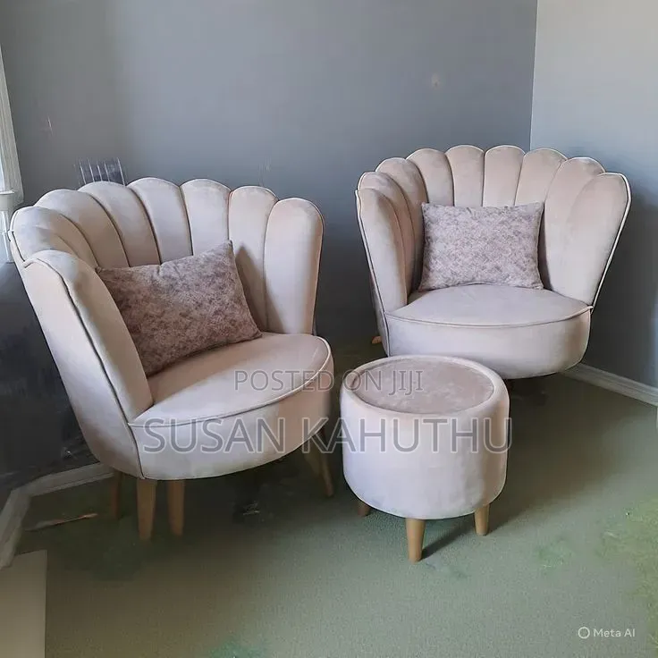 Beige Chic Bedroom Sofas