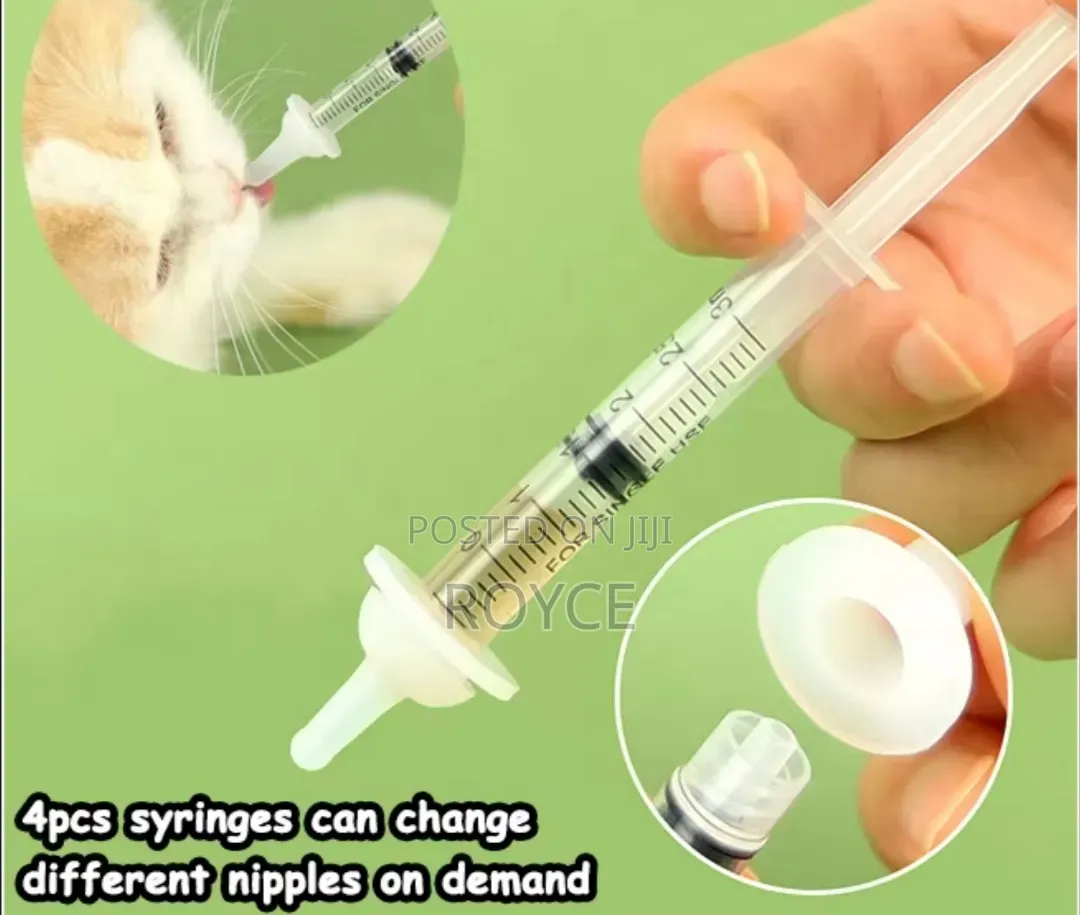 Pet Feeding Syringe Set