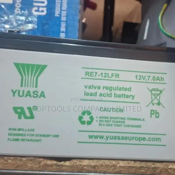 Yuasa Backup Battery 12volts 7.0ah