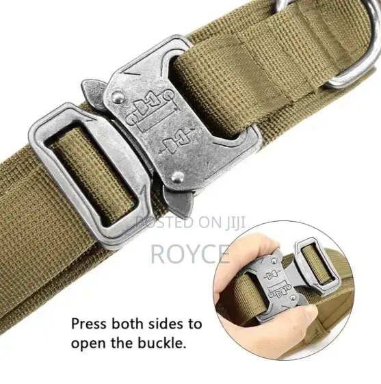 Tactical Heavy Duty Dog Collar