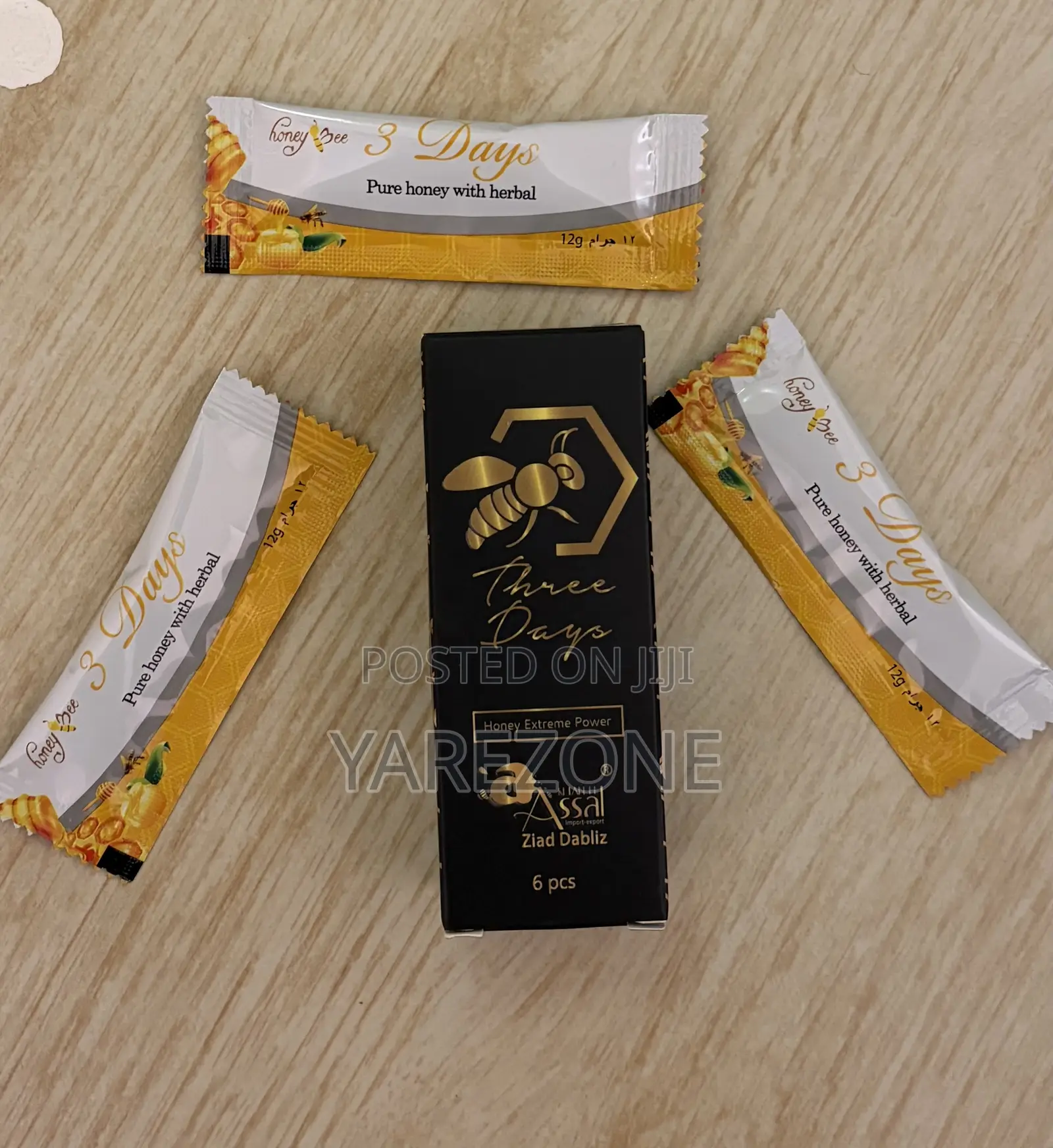 Three Days Honey for Men Sexual Booster (6 Sachets)
