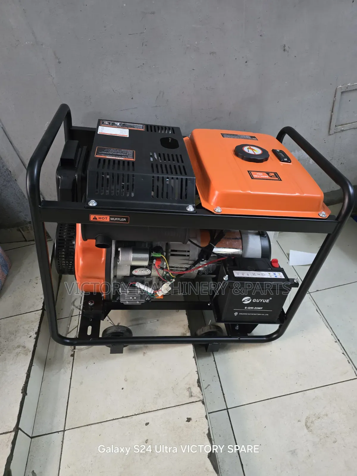 Pioneer Open Type Diesel Generator 6kva