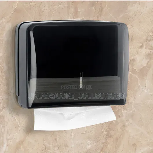 Black Z-Fold Hand Paper Towel Dispenser
